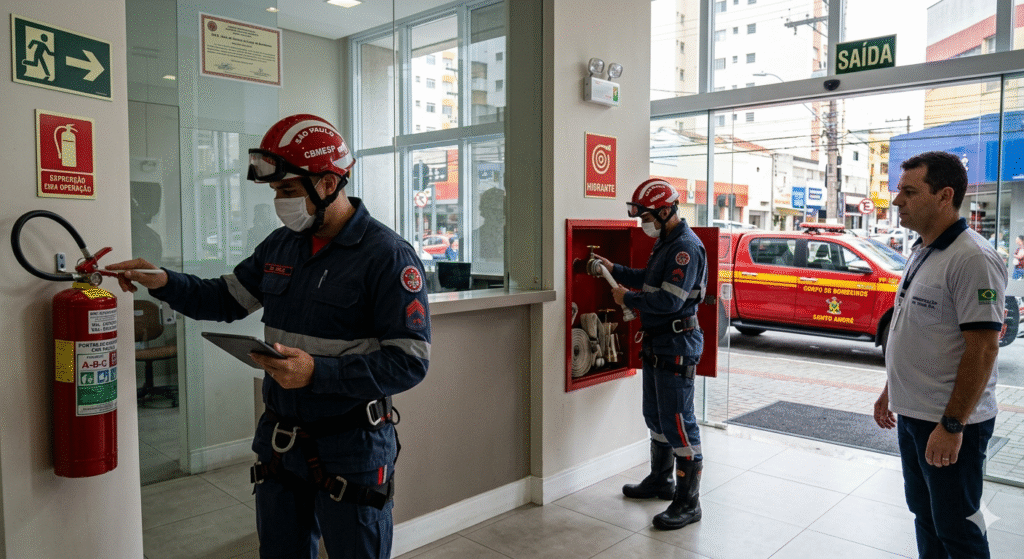 Como funciona a vistoria do Corpo de Bombeiros para emissão do AVCB